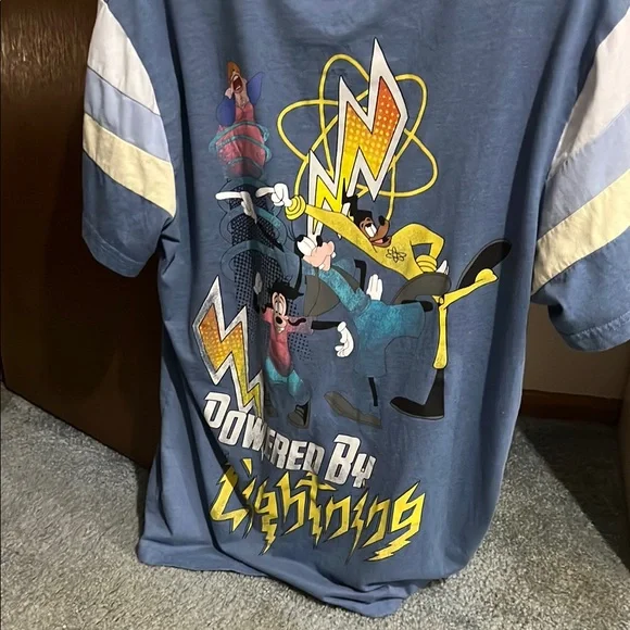 Disney Blue Goofy and Max Short Sleeve Tee - Picture 2 of 3